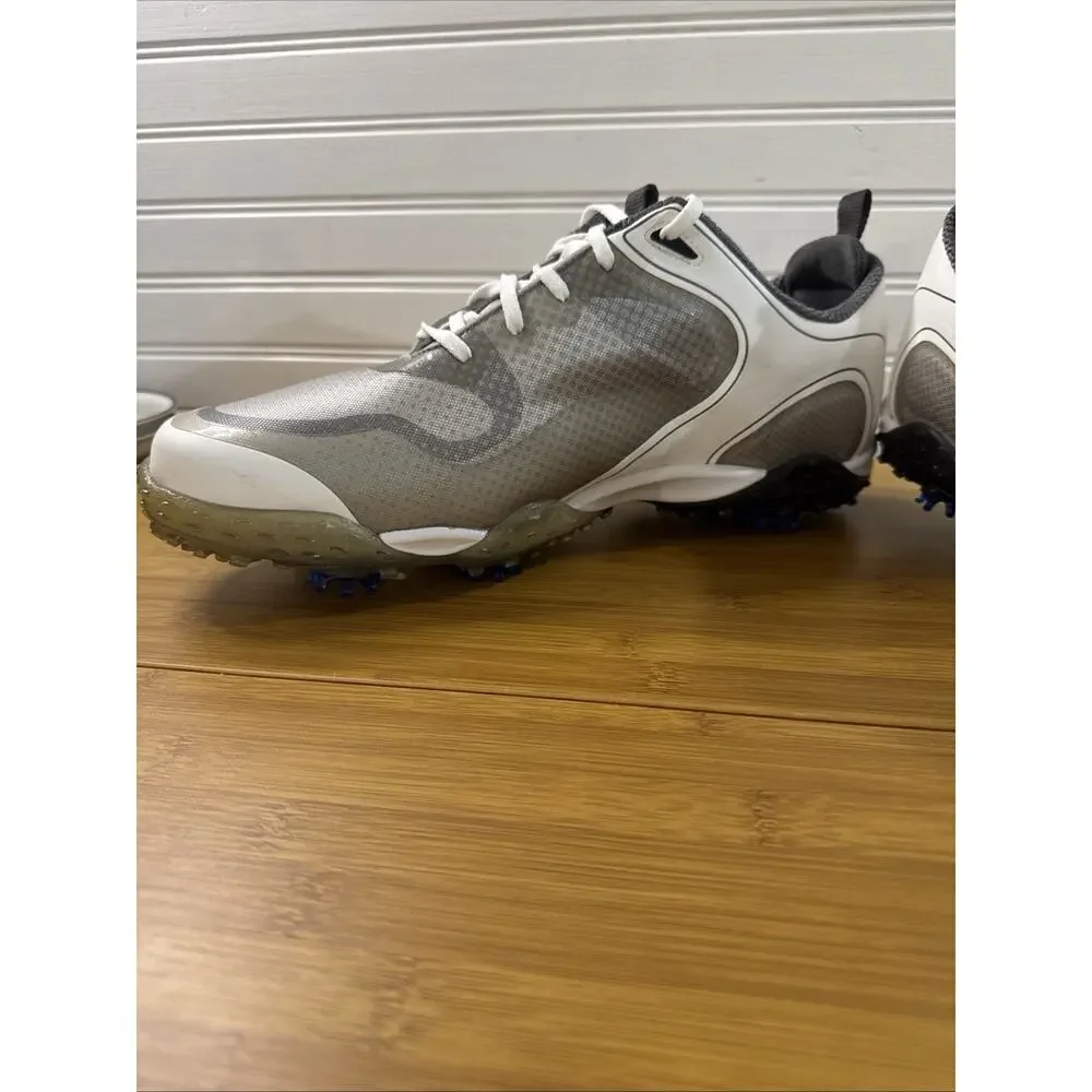 FootJoy Freestyle 2.0 Golf Shoes White Gray Spiked FJ 57330 Men Size 13 W Wide